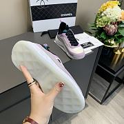 Chanel Low Top Trainer Velvet Purple - 4