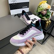 Chanel Low Top Trainer Velvet Purple - 5