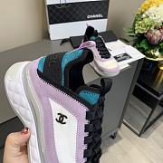 Chanel Low Top Trainer Velvet Purple - 2