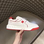 Valentino Garavani ONE STUD Low-Top Sneaker in Nappa Red WW2S0CS4NWNR81 - 2