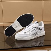 Valentino Garavani VL7N Sneaker in Banded Calfskin Leather White VW2S0V66WRQ22E - 3