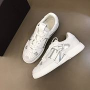 Valentino Garavani VL7N Sneaker in Banded Calfskin Leather White VW2S0V66WRQ22E - 2