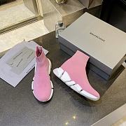 Balenciaga Speed 2.0 Sneakers White Pink 654045W2DI2 - 3