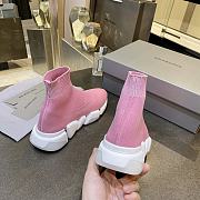 Balenciaga Speed 2.0 Sneakers White Pink 654045W2DI2 - 6