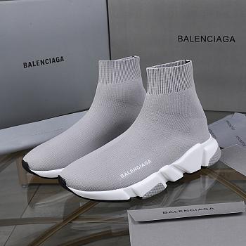 Balenciaga Speed Clear Sole Grey 607543 W05GR 1705