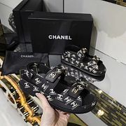 Chanel 21C Dad Sandal Black - 3