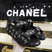 Chanel 21C Dad Sandal Black - 6