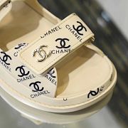 Chanel 21C Dad Sandal Cream - 3