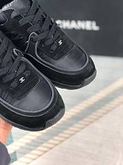 Chanel Low Top Trainer Black G34360 Y53536 94305 - 6