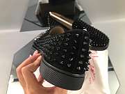 Christian Louboutin Roller-Boat Mens Flat Black - 6