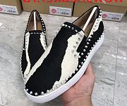 Christian Louboutin Pik Boat Mens Flat Dairy Cows - 1