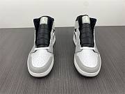 Air Jordan 1 Mid Light Smoke Grey Anthracite 554724-078 - 6