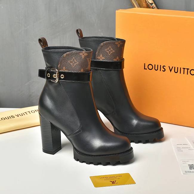 Louis Vuitton Star Trail Ankle Boot Brown Slippy - 1