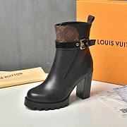 Louis Vuitton Star Trail Ankle Boot Brown Slippy - 5