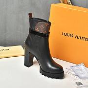 Louis Vuitton Star Trail Ankle Boot Brown Slippy - 4