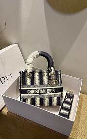 Dior Lady D-Lite Reverse 09 Size 24 x 20 x 11cm  - 3