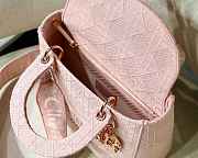 Lady Dior pink Handbag  - 6