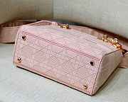 Lady Dior pink Handbag  - 4