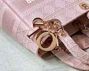 Lady Dior pink Handbag  - 3