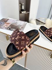 Louis Vuitton Pool Pillow Comfort  Mule Cacao Brown - 3