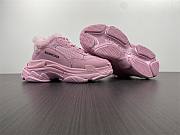 Balenciaga Triple S Sneaker Fur Pink 668542 W3CQ5 5000 - 6