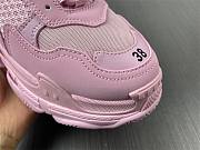 Balenciaga Triple S Sneaker Fur Pink 668542 W3CQ5 5000 - 4