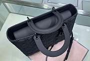 Dior Lady Large Black Size 32 x 25 x 11 cm - 4