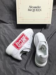 Alexander McQueen Oversized White MCQ Red - 2