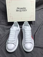 Alexander McQueen Oversized White MCQ Red - 3