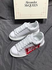 Alexander McQueen Oversized White MCQ Red - 6