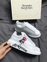 Alexander McQueen Oversized White Rose - 2