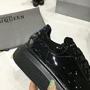 Alexander McQueen Oversized Black Patent - 2