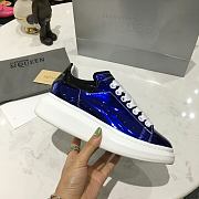 Alexander McQueen Oversized Blue Patent - 2