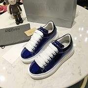 Alexander McQueen Oversized Blue Patent - 6