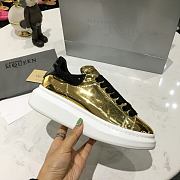 Alexander McQueen Oversized Gold Patent - 4