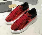 Alexander McQueen Oversized Red Patent - 1