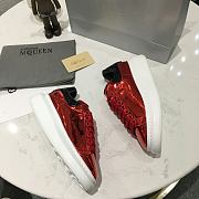 Alexander McQueen Oversized Red Patent - 5