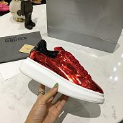 Alexander McQueen Oversized Red Patent - 3