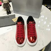 Alexander McQueen Oversized Red Patent - 4