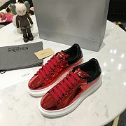 Alexander McQueen Oversized Red Patent - 6