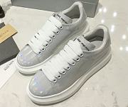 Alexander McQueen Oversized White Patent - 1