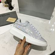 Alexander McQueen Oversized White Patent - 2