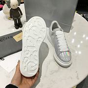 Alexander McQueen Oversized White Patent - 3