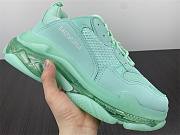 Balenciaga Triple S Clear Sole Mint 541624 W2GA1 4509 - 5