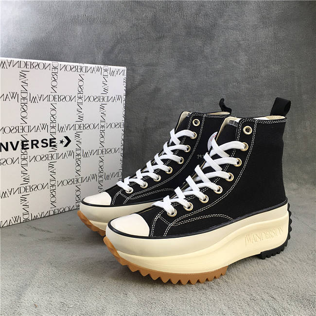 Converse Run Star Hike Hi JW Anderson Black 164840C - 1