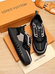 Louis Vuitton LV Trainer Sneaker Black Brown - 5