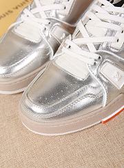 Louis Vuitton LV Trainer Sneaker Silver - 4