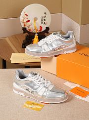 Louis Vuitton LV Trainer Sneaker Silver - 6