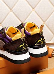 Louis Vuitton LV Trainer Sneaker Yellow Purple - 2