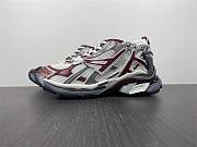 Balenciaga Runner Demna Grey Burgundy 677403 W3RB8 9069 - 1